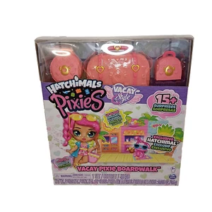 Hatchimals Pixies Vacay Style Pixie Boardwalk esclusivo nuovo di zecca - Foto 1 di 3