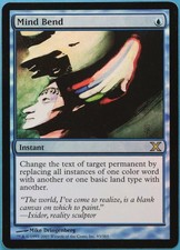 Mind Bend FOIL 10th Edition NM Blue Rare MAGIC MTG CARD (ID# 217247) ABUGames