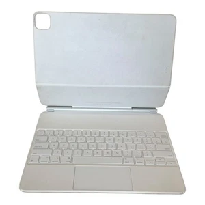 Apple iPad Magic Keyboard y funda para iPad Pro 12,9 pulgadas y iPad Air (M2) - Blanco - Imagen 1 de 12