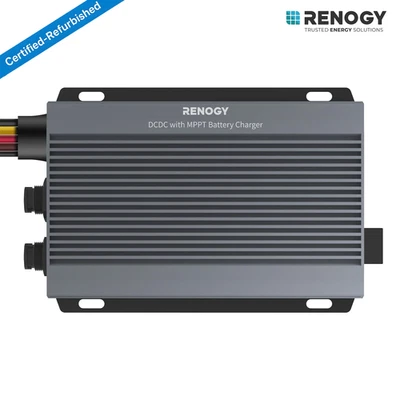 Cargador RENOGY 12V/24V 50A DC-DC con cargador solar y alternador MPPT reacondicionado Foto 1 de 4