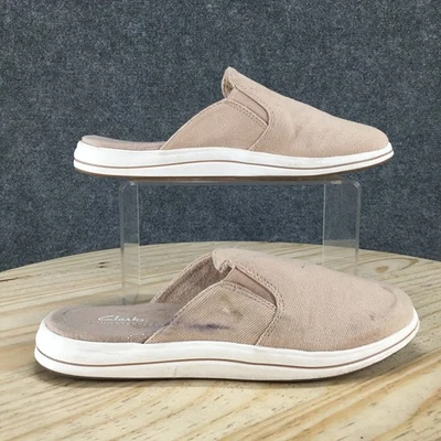 Clarks Zapatos Mujer 7 M Breeze Shore Mula Tostado Punta Cerrada Informales Pisos 26166495 Foto 1 de 4