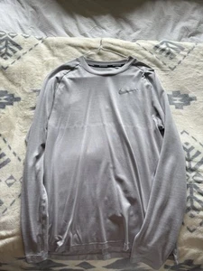 Nike Dri Fit Running Langarmshirt - Small - Reflective Swoosh - Bild 1 von 3