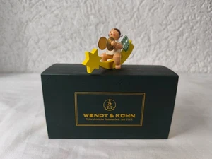 Christbaumschmuck Wendt & Kühn Engelmusikanten  - Engel auf Schweif Becken - OVP - Bild 1 von 6