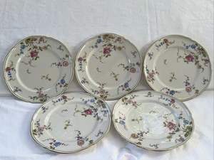 SET Of 5 Castleton China “Sunnyvale”Dinner Plates Plate Excellent Cond  10.25” - Picture 1 of 9