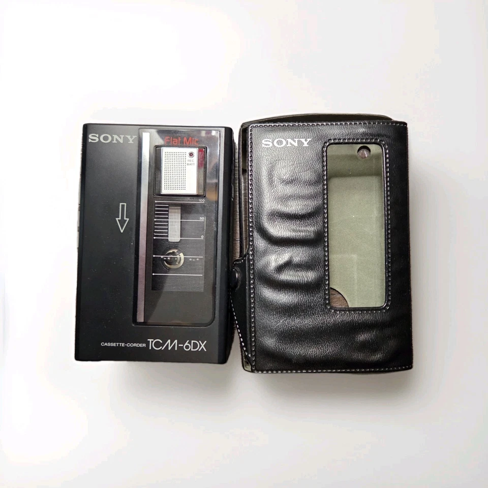 SONY STEREO Cassette Walkman TCM-6DX Reproductor de Cassette Funcionamiento confirmado Foto 1 de 1