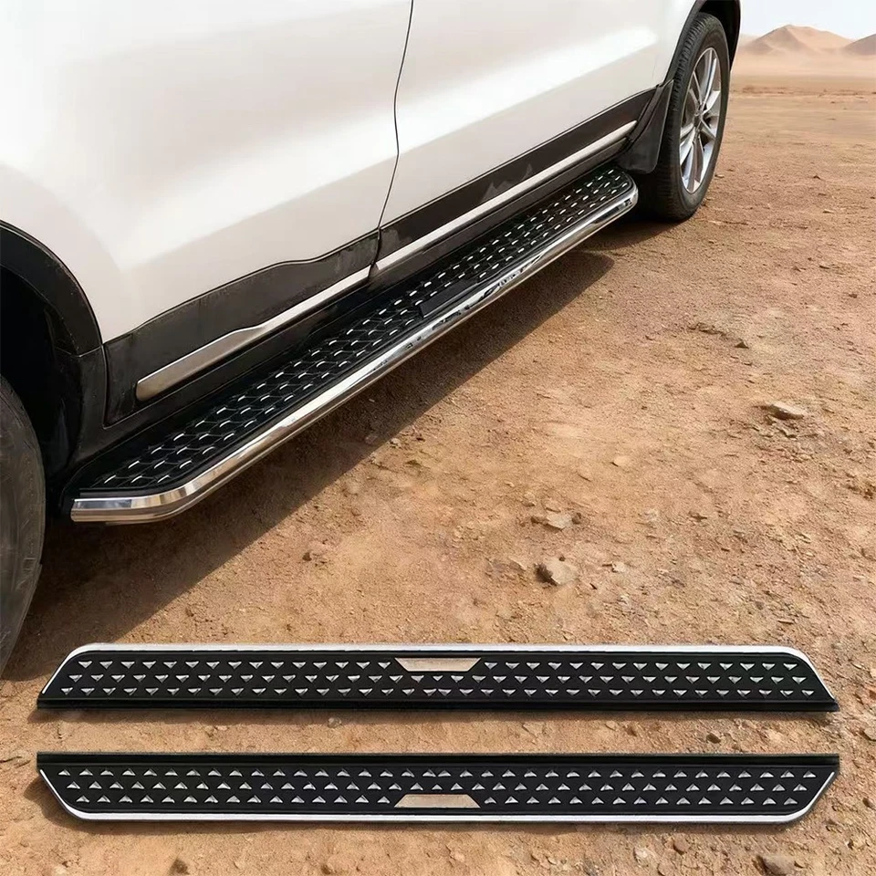 Running Board Side Steps Pedal Nerf Bars Fits Toyota Venza Harrier XU80 2020-202 - Image 1 of 4