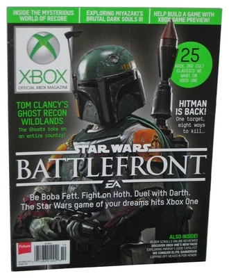 Xbox October 2015 Official Magazine Book Issue #179 - (Star Wars Battlefront Bo Foto 1 de 2