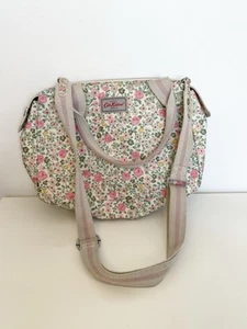 Cath Kidston Floral White And Pink Shoulder Bag Long Strap - Picture 1 of 14