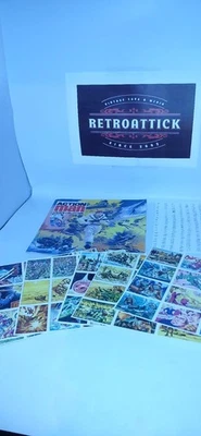 ACTION MAN PANINI STICKER ALBUM 1983 + STICKER SHEETS SEE DESCRIPTION  - Image 1 of 4