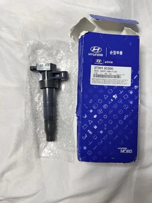 OEM Hyundai Kia Ignition Coil 27301-3C000 Genuine MOBIS Part Made in Korea  - Image 1 of 3