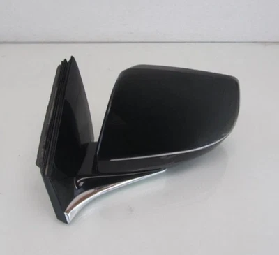 2013-2014 Cadillac XTS Left Driver Hand  Side View Mirror Door Black Oem 13-14 - Image 1 of 4