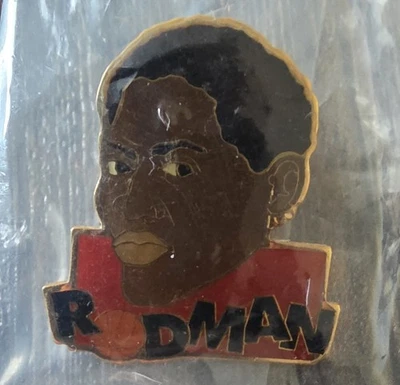 Prendedor Dennis Rodman Chicago Bulls NBA Baloncesto AMINCO Logo NUEVO EN PAQUETE Foto 1 de 4