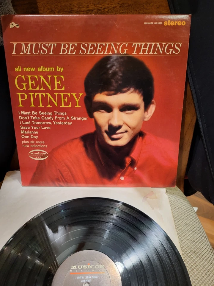 Gene Pitney LP Musicor MS 3056 1965 Mint Vinyl EX Cover Stereo Pop Rock Foto 1 de 4