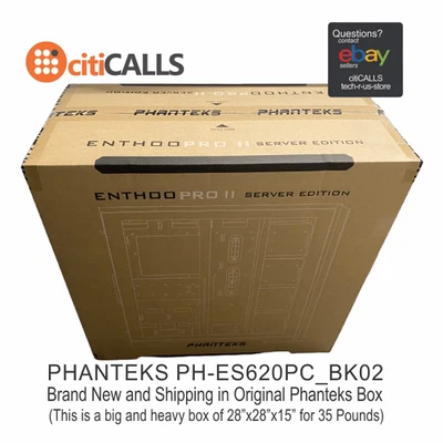 Phanteks PH-ES620PC_BK02 Enthoo Pro 2 Full Tower Closed Panel Mesh XL-ATI Black - Image 1 of 4
