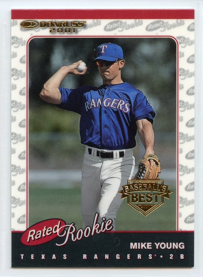 2001 Donruss BRONZE Baseball's Best - #171 - Michael Young - Texas Rangers - Image 1 of 1