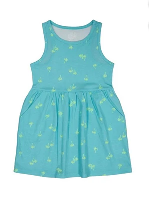 Vestido Jersey WONDER NATION Niñas XXL (18) Sin Mangas Tank Play • Topacio Pálido Foto 1 de 4