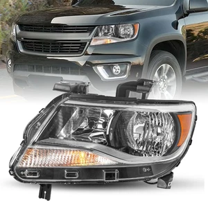 Halogen Headlight Assembly Replacement Fit for 2015-2022 Chevy Colorado 4-Door E - Imagen 1 de 12