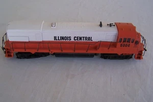 Athearn HO Scale Illinois Central U30B Powered Blue Box Locomotive NICE!! - Picture 1 of 21