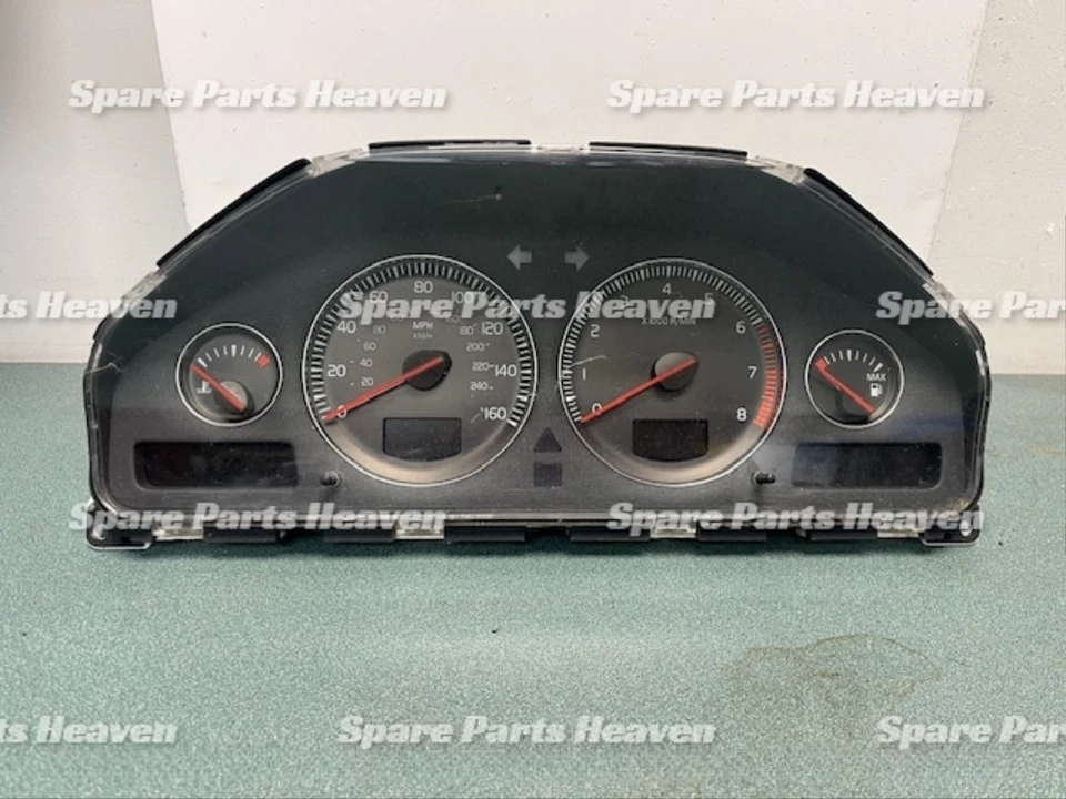 Volvo S60 2005-2009 velocímetro velocímetro cuadro de instrumentos MPH fabricante original Foto 1 de 4