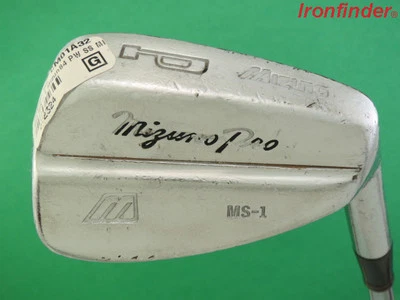 Mizuno MS-1 Mizuno Pro Single PW Pitching Wedge Acero Eje Rígido Hombres Mano Derecha Foto 1 de 4