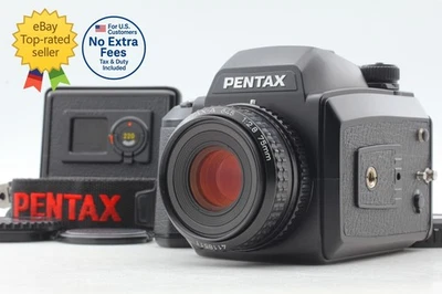 [Objectif supérieur comme neuf] Appareil photo Pentax 645N A 75mm F2.8 Lens... - Photo 1/4