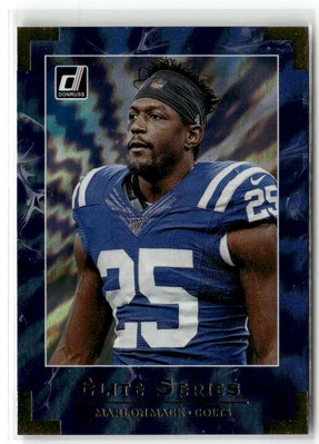 2020 Donruss #ES-MM Marlon Mack Elite Series - Image 1 of 2
