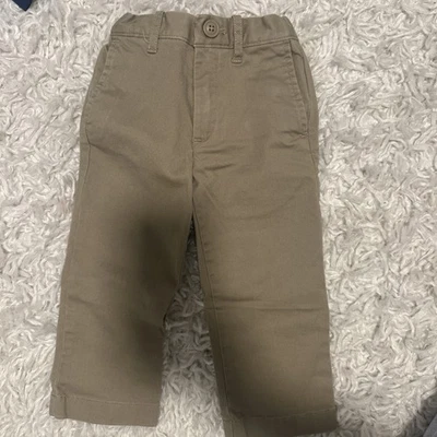 Pantalones escolares informales chinos flexibles ajustados Crewcuts para niños de EE. UU. 2 nuevos Foto 1 de 2