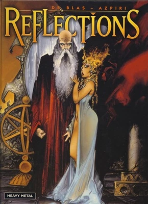 2001 REFLECTIONS Azpiri 1ST PRINT NM/M 9.8 HEAVY METAL Graphic Novel HARDCOVER - Image 1 of 2