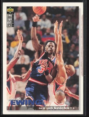 Patrick Ewing 1995-96 Collector's Choice #244 New York Knicks - Image 1 of 2