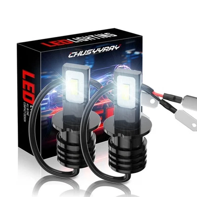 2x Bombilla antiniebla LED H3 6000K blanca para Subaru Tribeca 2008-2011 2012 2013 2014 Foto 1 de 4