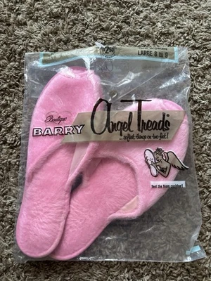New And Vintage Boutique Barry Angel Tread Pink Slippers - Image 1 of 4