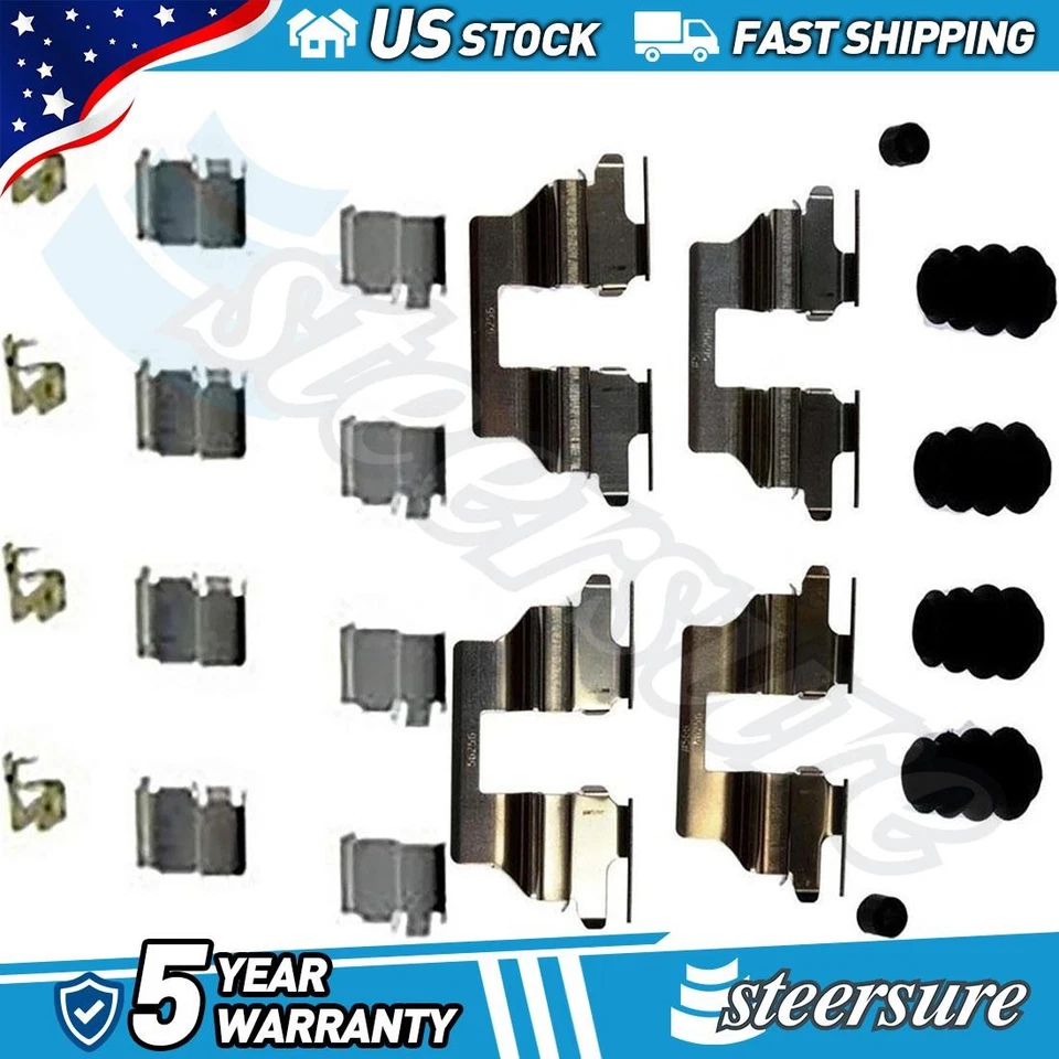 Front Rear Disc Brake Hardware Kit fits 2002-2004 Honda Odyssey - Image 1 of 4