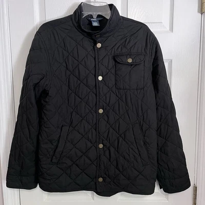 Chaqueta acolchada Polo Ralph Lauren para niños XL 18-20 negra *LEER DESCRIPCIÓN* Foto 1 de 4
