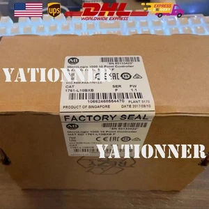 1761-L10BXB AB MicroLogix 24V DC Input 2 DC FET/2 Output New - Picture 1 of 4