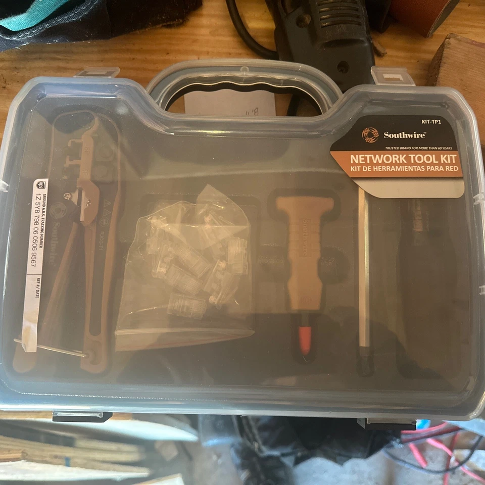 Southwire #KIT-TP1 Network Tool Kit . Opened Only To Take Pics Never Used - Image 1 of 4