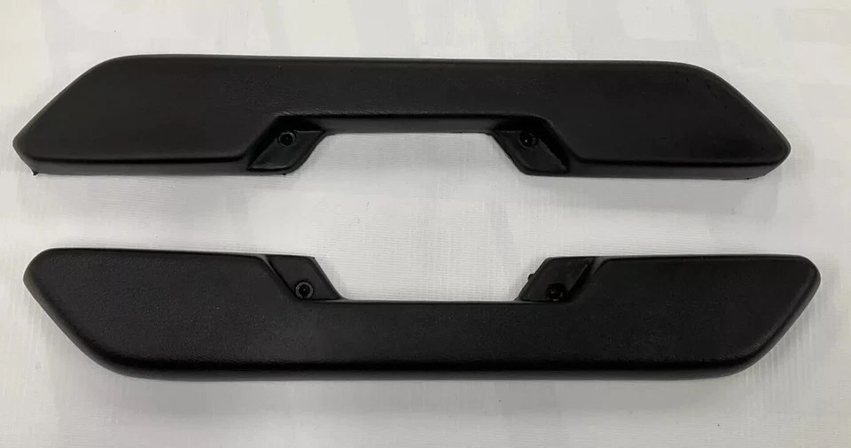 1977-80 CHEVROLET GMC TRUCK BLAZER SUB CREW BLACK INTERIOR ARM REST PAIR - Image 1 of 1