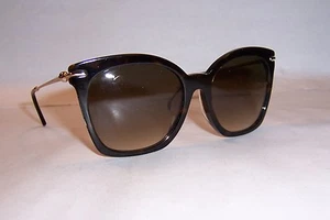 NEW ALEXANDER MCQUEEN SUNGLASSES AMQ 4284/F/S HAVANA/BROWN ANT-CC AUTHENTIC - Picture 1 of 8