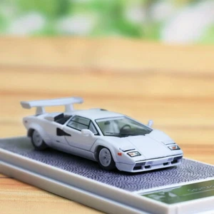 Modellino auto giocattolo Lamborghini Countach LP5000 S bianco pressofuso scala 1/64 FY  - Foto 1 di 6