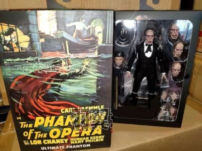 NECA Phantom of the Opera Ultimate 7" Action Figure 1925 Movie Collect Official - Image 1 of 4