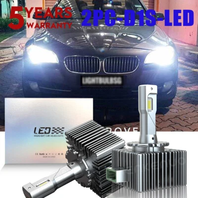 Para BMW 520i 525i 528i 530i 535i D1S Faro LED Xenón Reemplazar Bombillas de haz bajo Foto 1 de 4