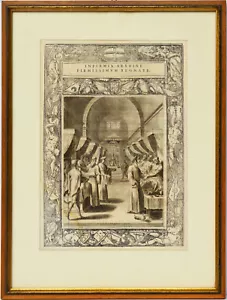 Kupferstich Statuta Hospitalis Hierusalem Orden Heiliger Johannes 40 x 30 cm - Bild 1 von 2