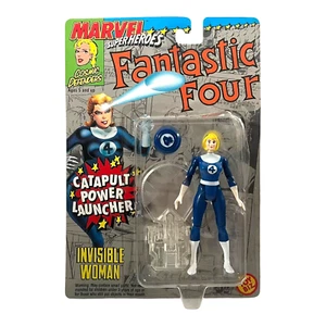 Marvel Super Heroes Fantastic Four Invisible Woman 4 Inch Action Figure 1994 - Picture 1 of 15