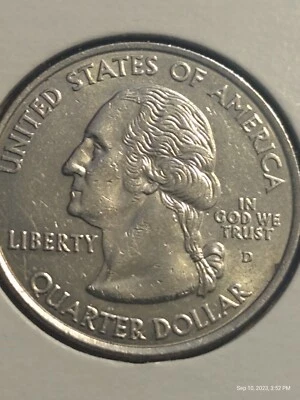 Error" 2007-D "Double Die /Multiple Error Wyoming State Quarter - Image 1 of 4