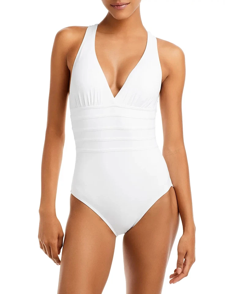 La Blanca Island Goddess Multistrap Cross Back One Piece Swimsuit, Colors/Sizes - Image 1 of 1