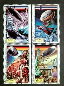 Guine-Bissau 1978 Airships - 4v Used - Picture 1 of 1