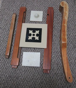 Titanic Movie Set Props - Deck Chair Parts - Floor Tile - Hull Rivet - Picture 1 of 15