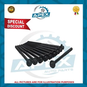 JAGUAR 204DTD 204DTA HEAD BOLT SET OF 10 PCS 2.0 DIESEL F PACE XE XF - JDE 36434 - Afbeelding 1 van 2