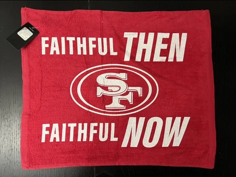 Wincraft San Francisco 49ers Red Rally Towel Cover