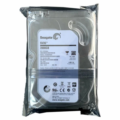 Seagate 2T 2TB Video Surveillance Internal Hard Disk Drive SATA ST2000VX000  HDD - Image 1 of 3