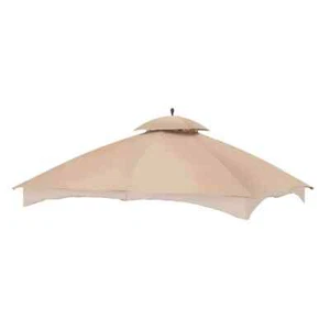 Standard 350 Beige Replacement Canopy for 10 ft. x 12 ft. Massillon Gazebo - Picture 1 of 4